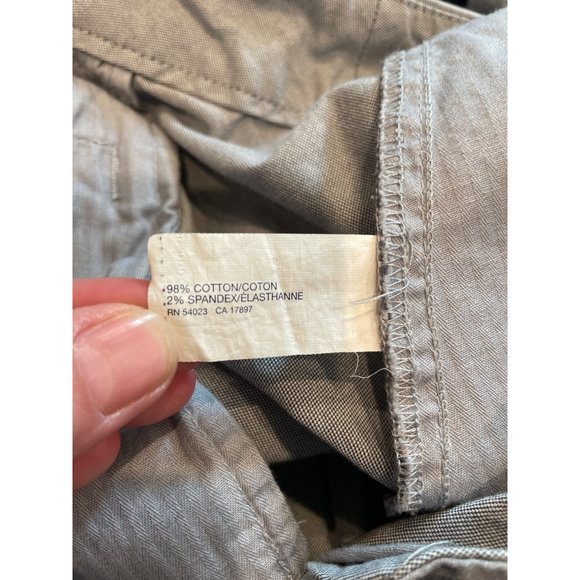 Gap Light Gray Curvy Fit Cropped Leg Pants - Picture 6 of 7